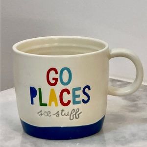 Hallmark “Go Places and See Stuff” Mug / Cup - Like New!